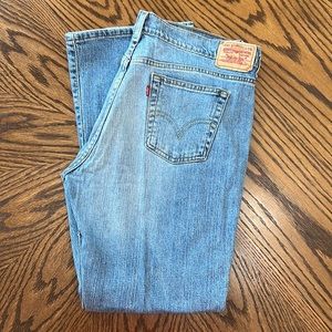 Levi’s 515 Bootcut Denim Blue Jeans Size 16
